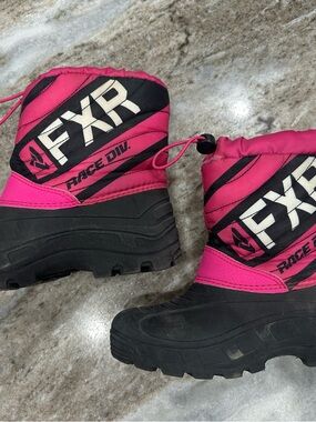 FXR Kids Pink Snow & Rain Boots - Insulated Winter Boots